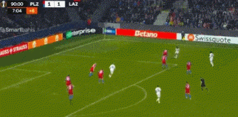 金年会金字招牌诚信至上官方：伊萨克森为拉齐奥内切打进绝杀，当选欧联杯今日最佳进球