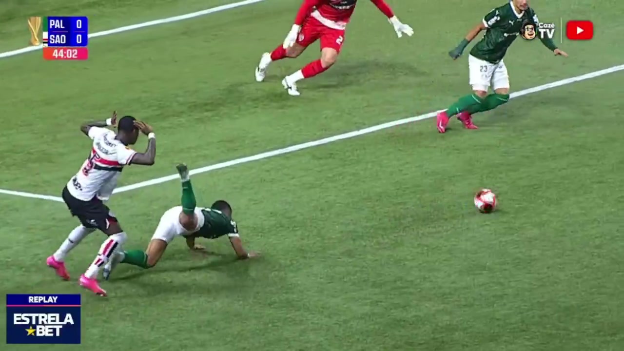 金年会体育👀是点球吗？罗克首秀造争议点球，帕尔梅拉斯淘汰圣保罗进决赛