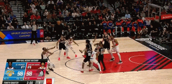 金年会金字招牌诚信至上🤔杀死比赛？唐斯连中两记三分&尼克斯领先到6分