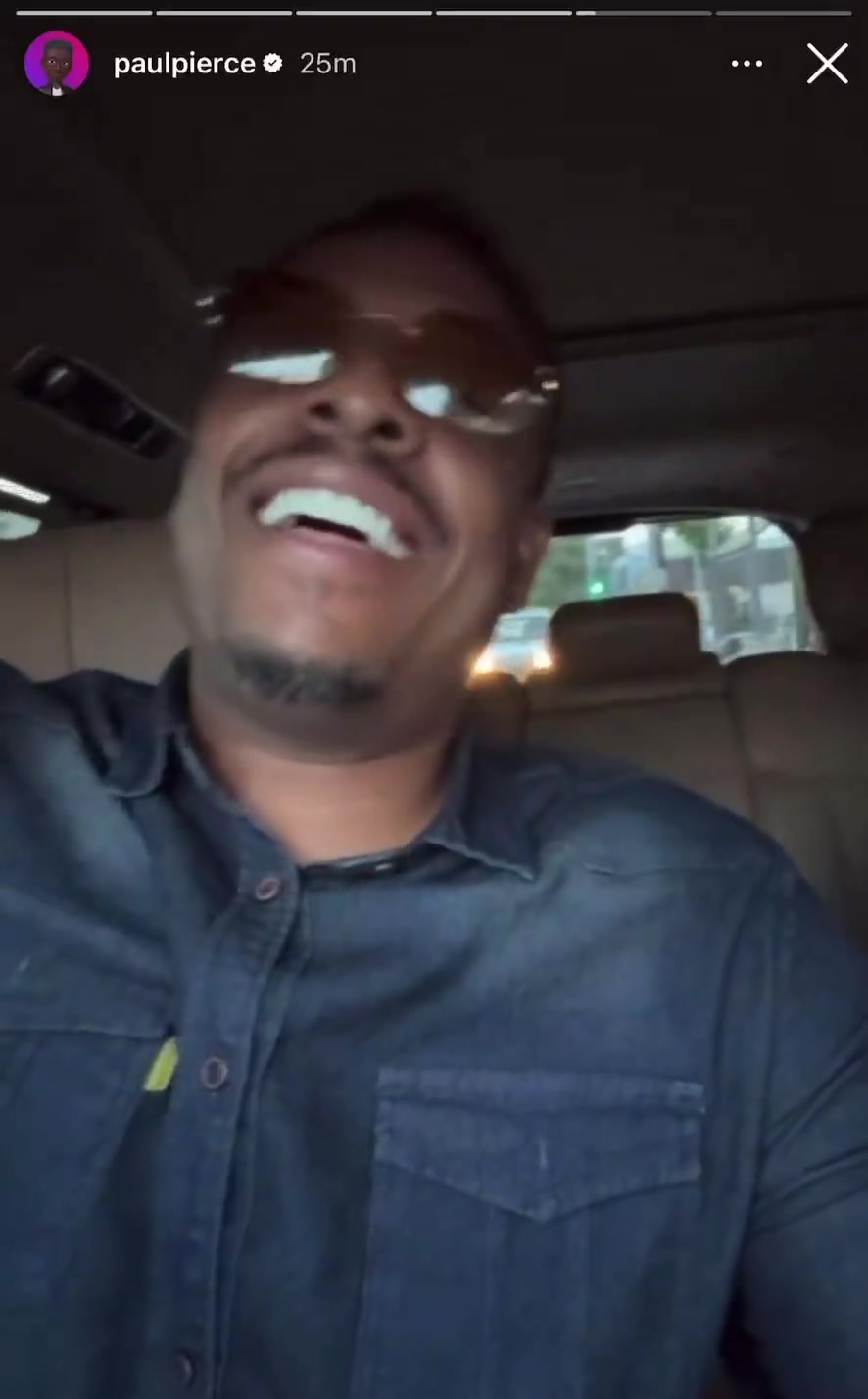 金年会体育忍不住了🤣尼克斯0-2后皮尔斯狂笑大喊：明年吧 或者永远都没戏